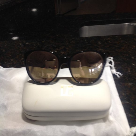 Linda Farrow mirrored  sunglasses new - Picture 1 of 4